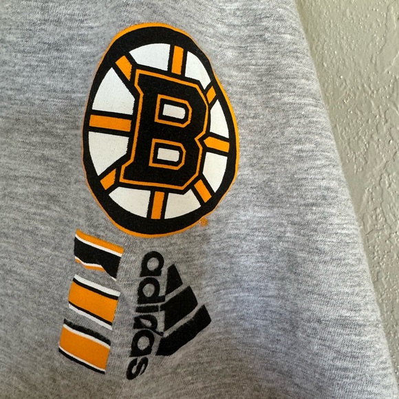 Adidas Boston Bruins Amplified T-Shirt - Picture 3 of 7
